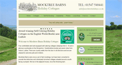 Desktop Screenshot of mocktreeholidays.co.uk